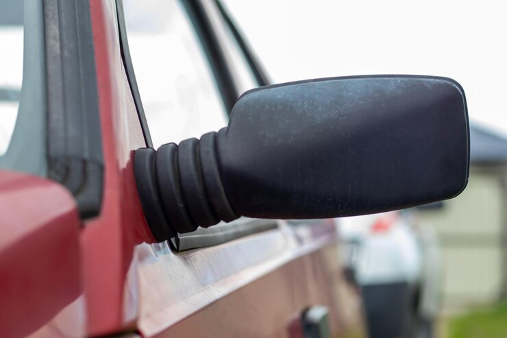 retrovisor de plástico reciclado